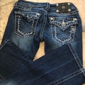 Miss me jeans size 25. Boot cut